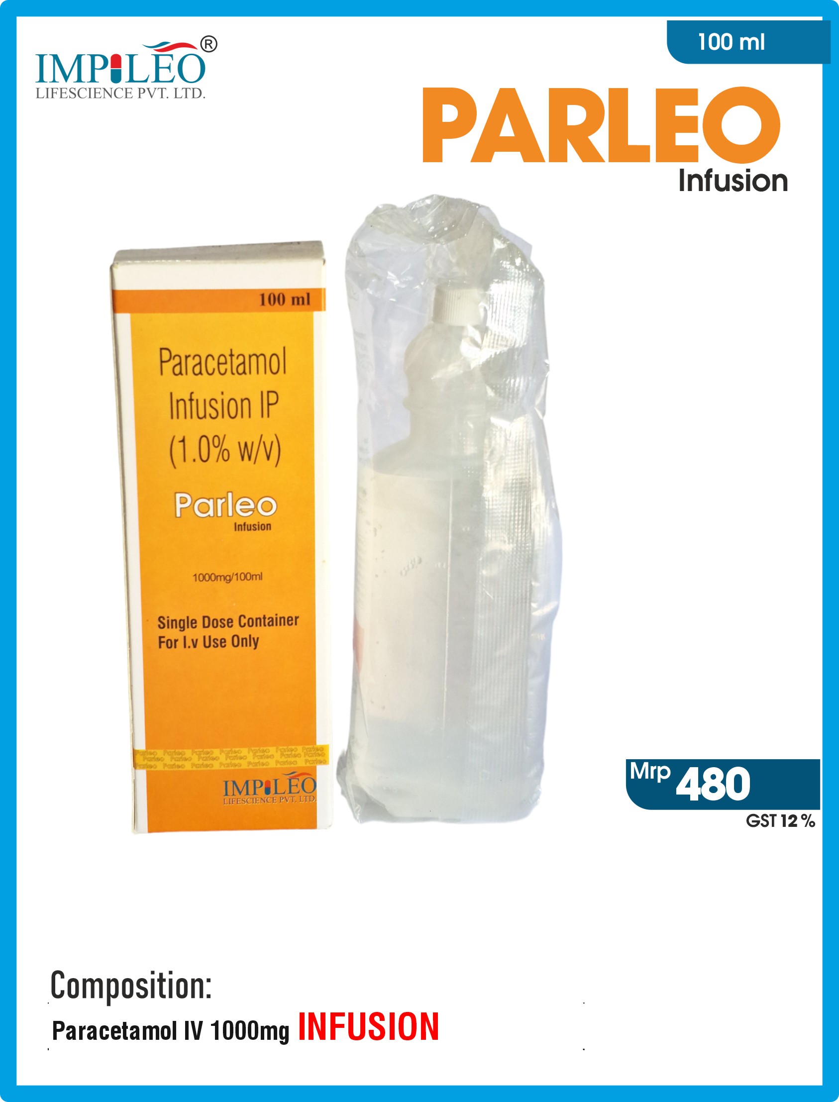Optimize Pain Management: PARLEO 1000 Injection - Leading PCD Pharma Franchise in Chandigarh